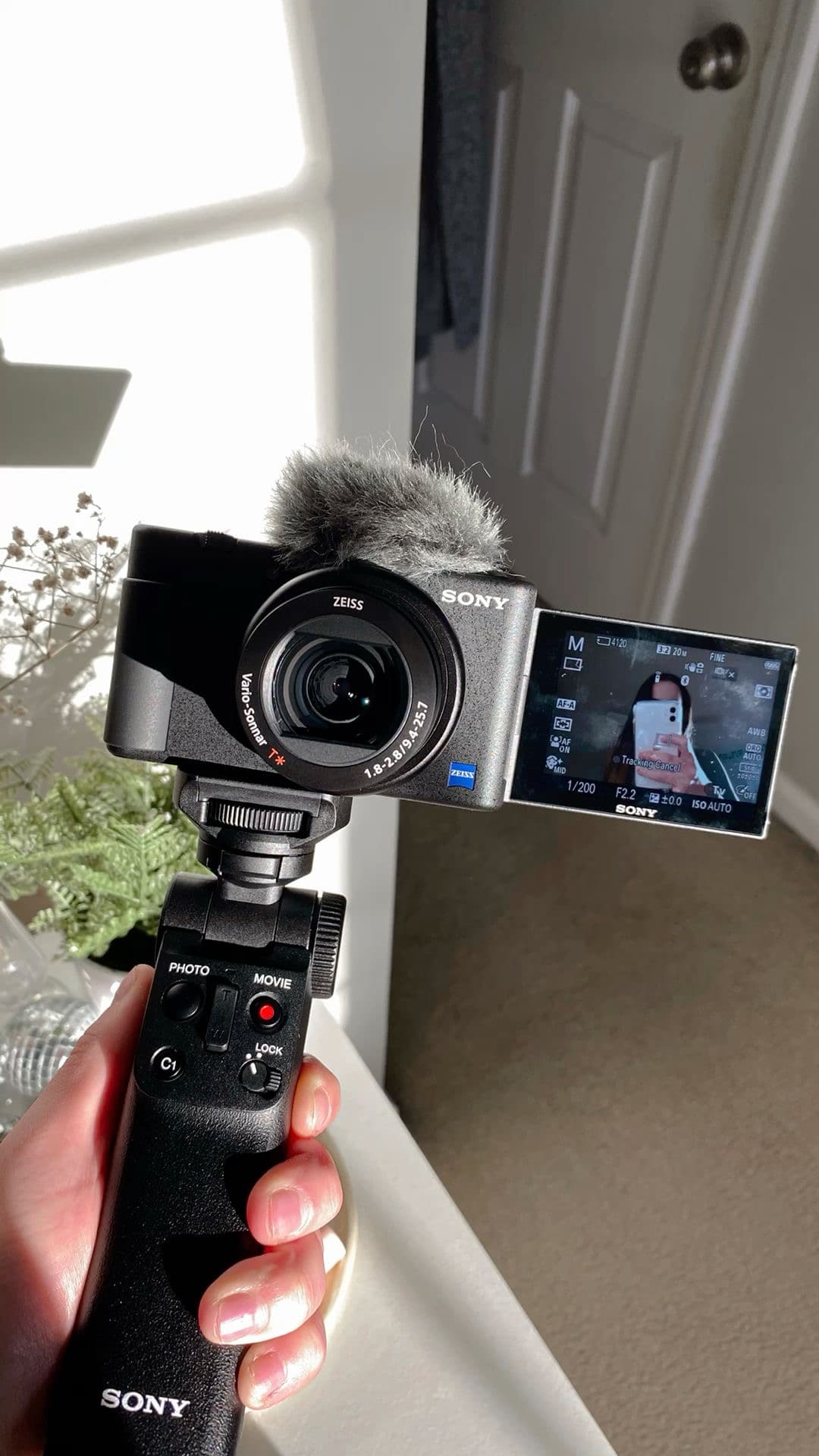 Caméra de vlog prête à tourner